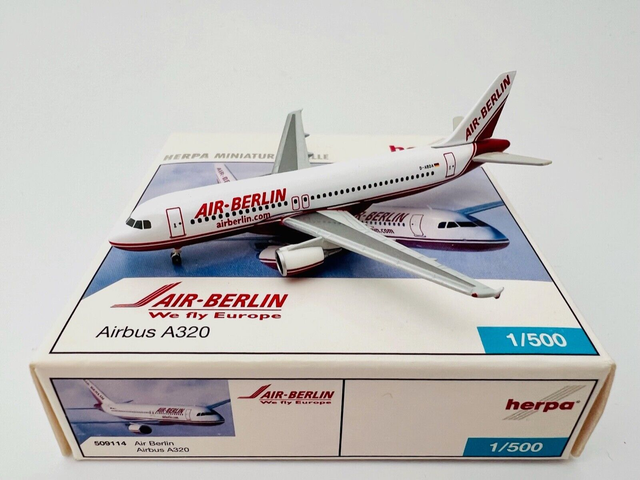 Air Berlin A320 (D-ABDA), 1:500 Herpa