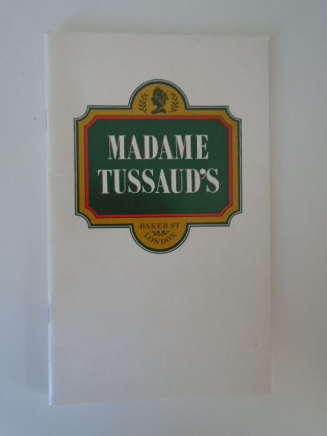 Madame Tussaud's London Souvenir Guide Booklet 1977