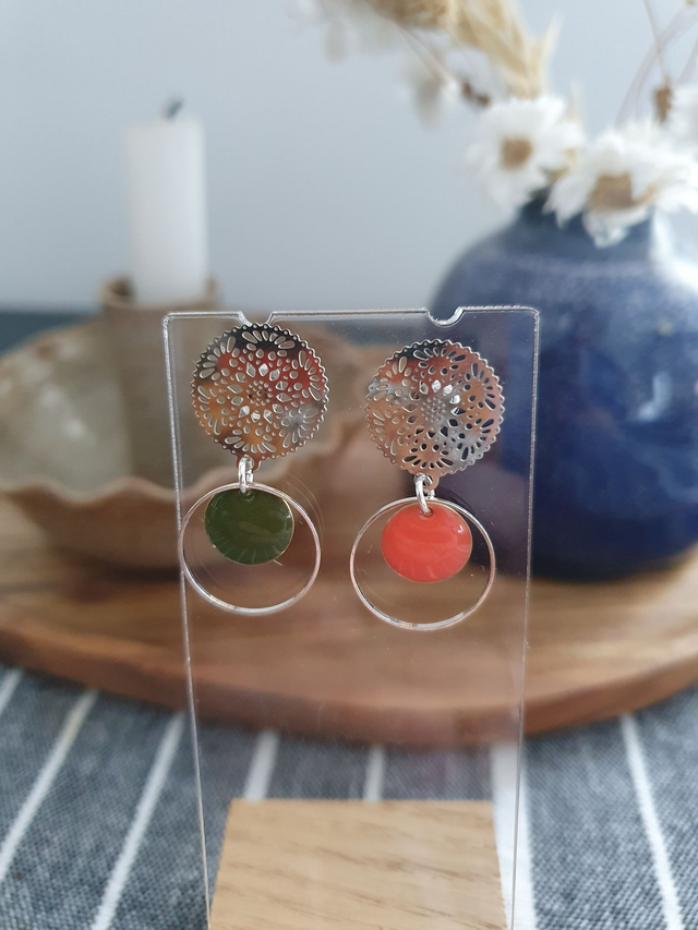 Boucles d'oreilles silver Joanna