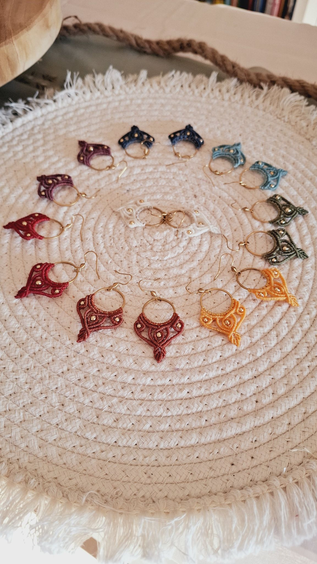 Boucles d'oreille "Sirius"