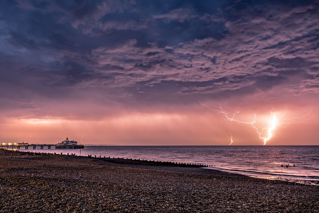 Eastbourne Thunderstorm, East Sussex | Prints &amp; Mounts | Landscape Photography