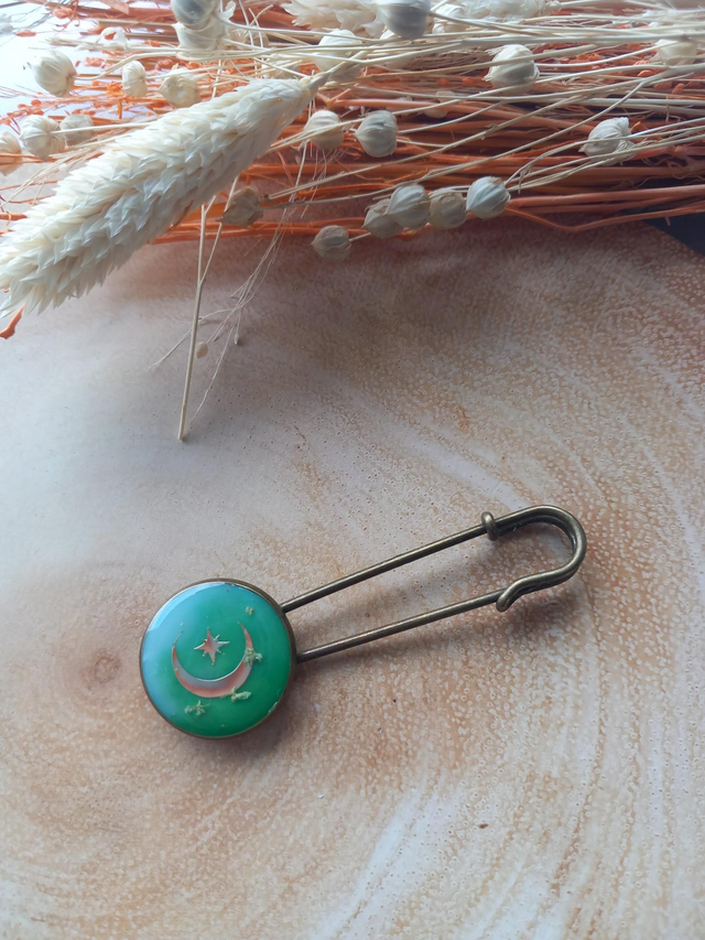Broche luna