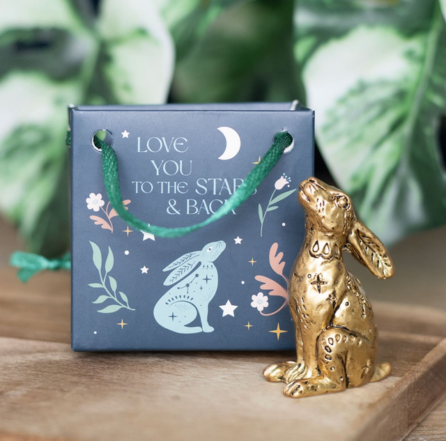 Midnight hare keepsake gift