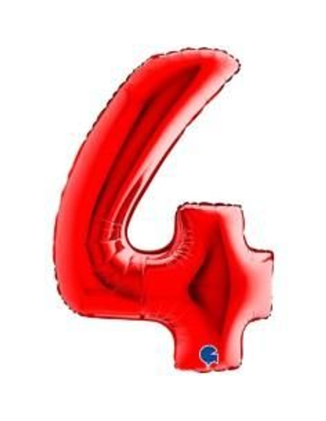 Numero 4 Rosso