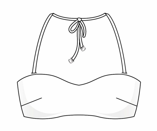 Create your own bikini - Balconnette Bügel Bikini mit abnehmbaren Trägern und Schale