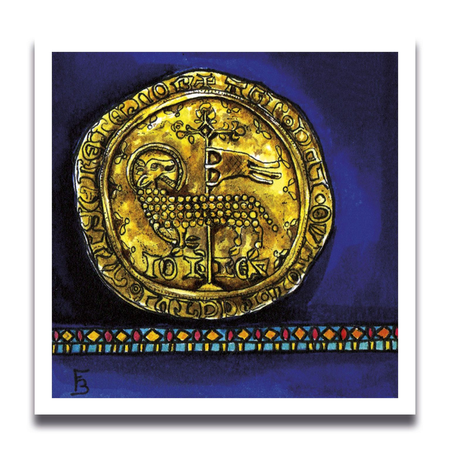 Carte Jean II - 11 x 11 cm