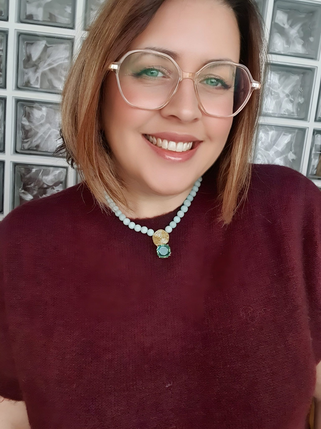 Collier Tourbillons turquoise