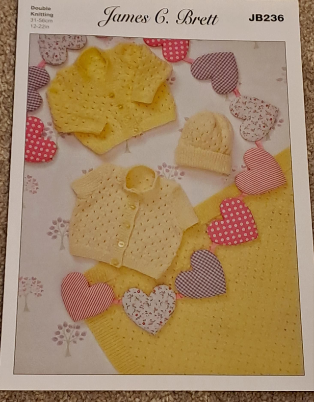 JB236 James C Brett DK Knitting Pattern