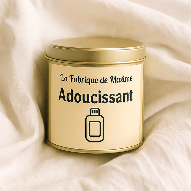 Bougie Artisanale – Parfum Adoucissant 150g