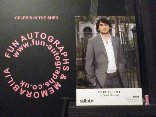 Marc Elliott (Syed Masood) Original EastEnders Cast Card (1)
