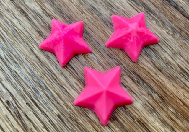 Pink Candy floss Stars In Shocking Pink Wax Melts  ⭐️ 