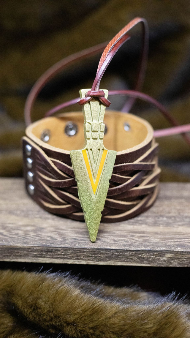 Collier Pointe de Flèche Nordique