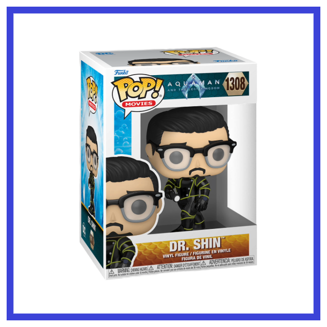 POP figure DC Comics Aquaman and the Lost Kingdom Dr. Shin #1308