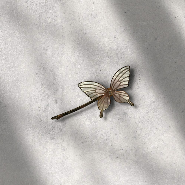Roségold Butterfly Clip