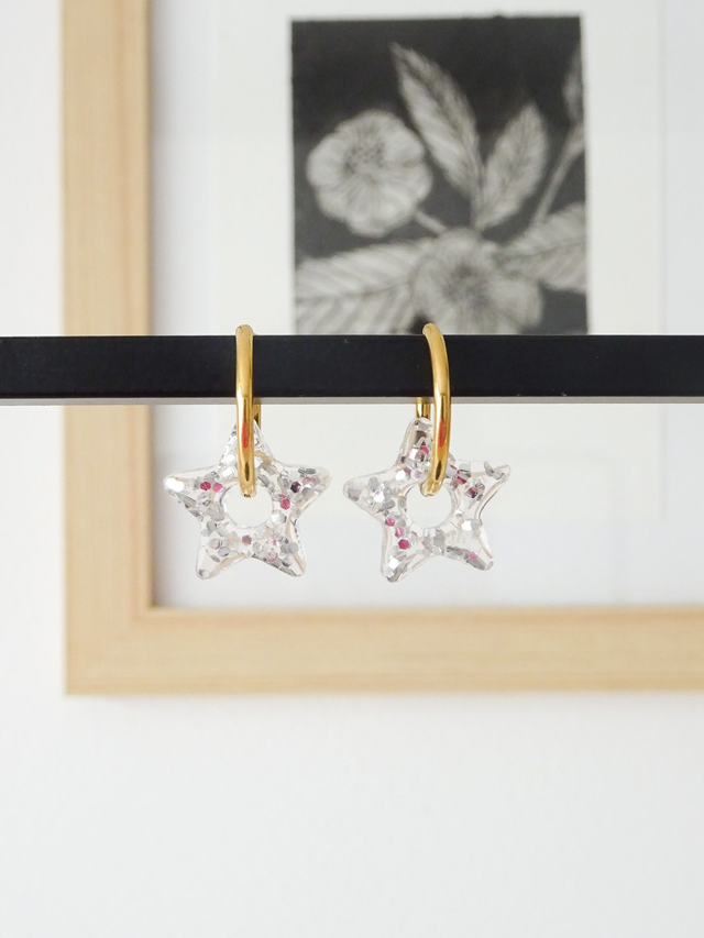 Petite étoile : Paillette argentée