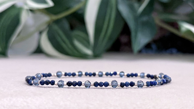 Bracelet | Lapis-Lazuli - Délicat