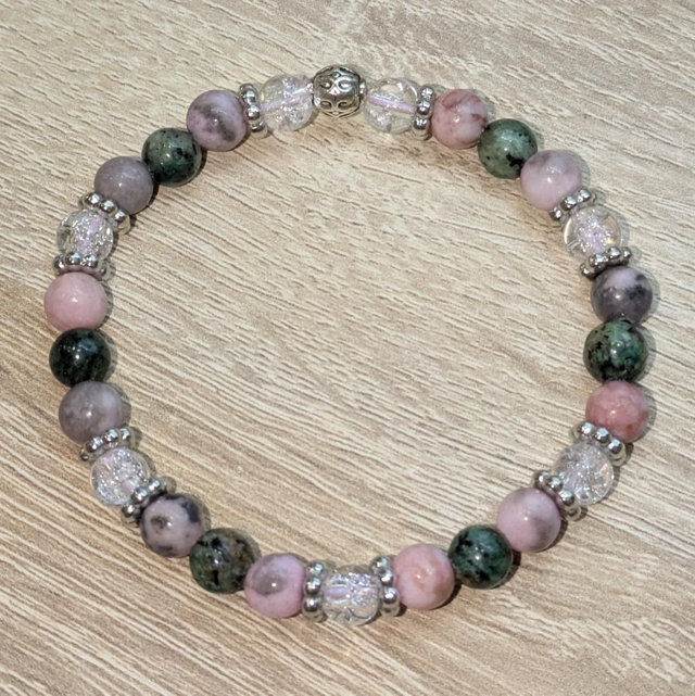 Bracelet "Trinité sacré" 6mm BR-098