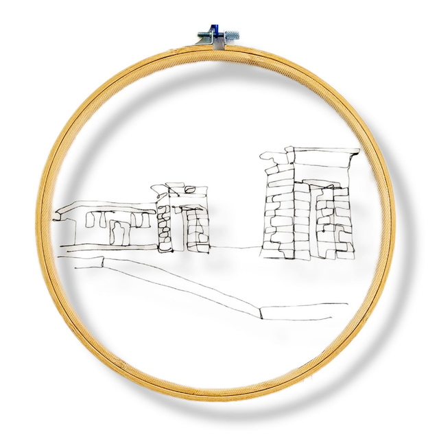 TEMPLO DE DEBOD. Amalia Mora.