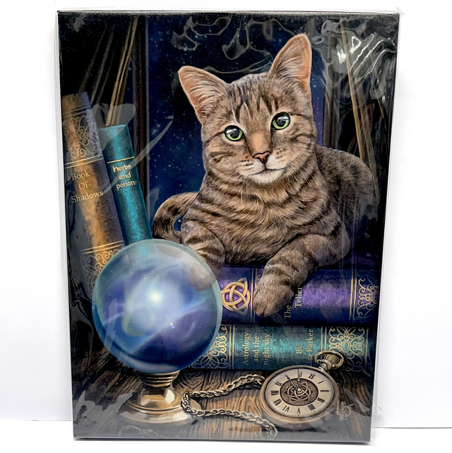 Lisa Parker Art - The Fortune Teller Cat Hanging Canvas Print