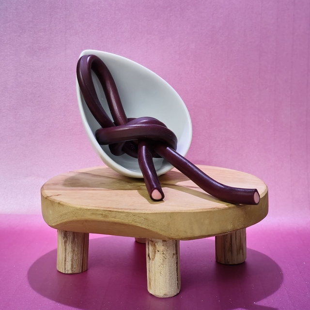 Maxi Câbles  Lisse - Cerise 