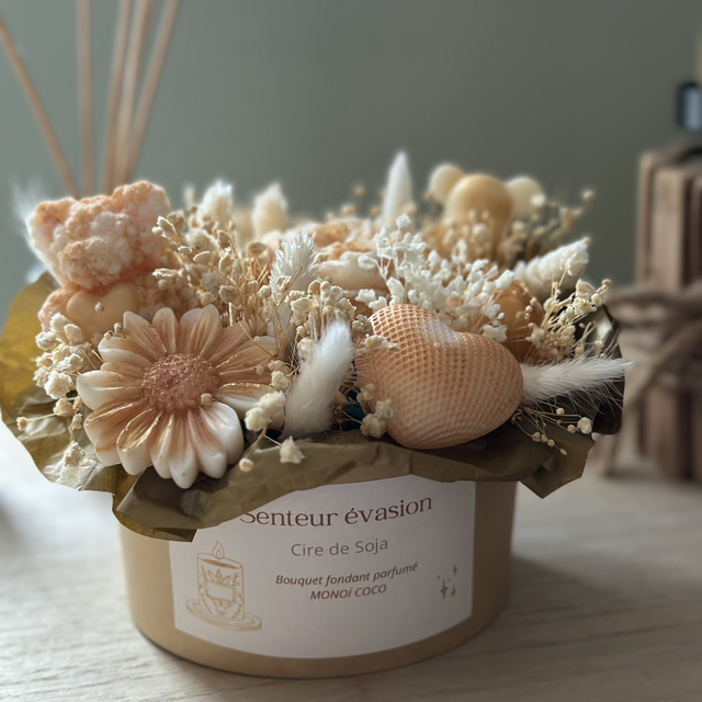 Bouquet éternel Monoï Coco