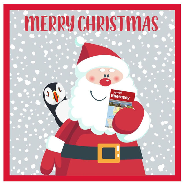 102 - CHRISTMAS CARD - Santa's Perrys