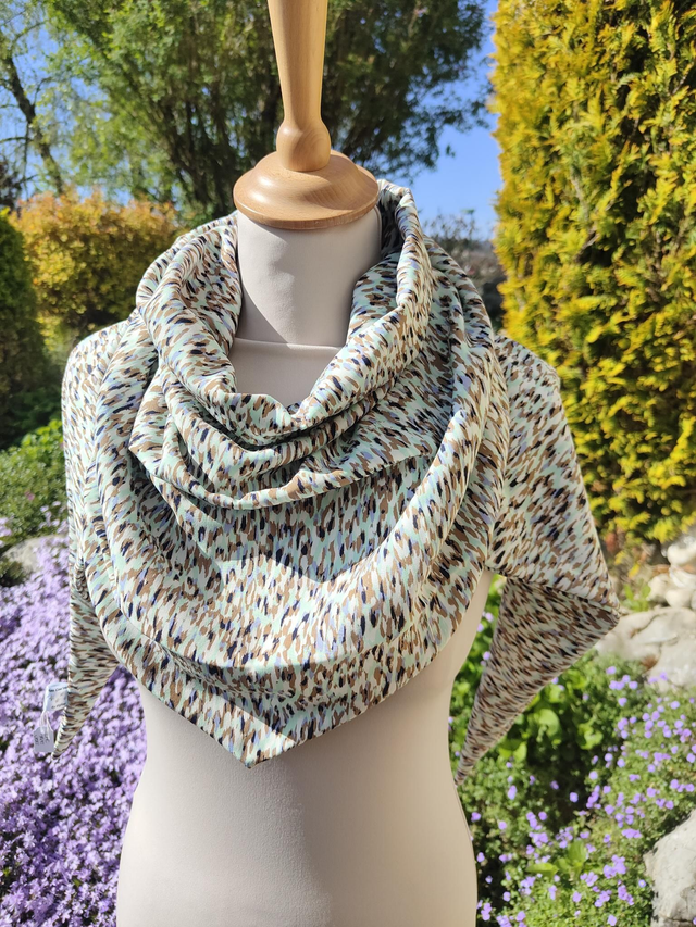  Chèche fluide et légère t.vert