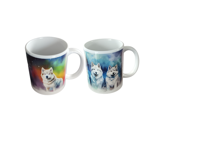 Mug motif loup