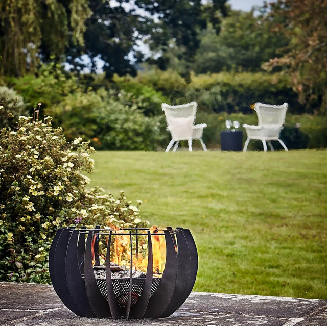 Solis Outdoor Metal Round Firebowl H30cm W50cm