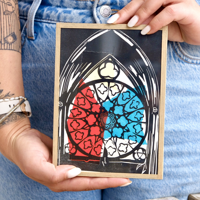 Rosace cathédrale de Reims 