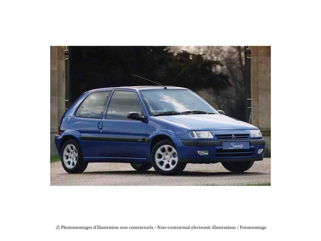 Citroën Saxo VTS 1996 Bleu Grand Pavois Norev 181830 1/18