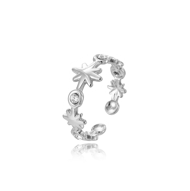 Bague étoiles et strass