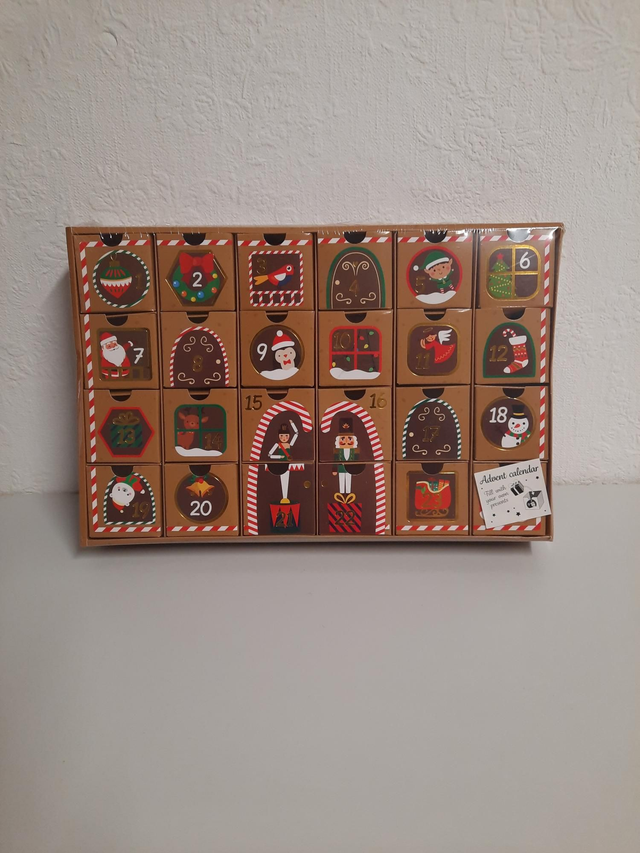 Calendrier de Noël Pain d'épices vide 🎄 