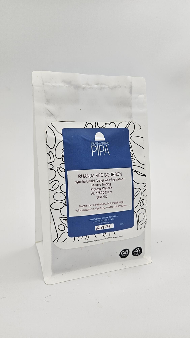 Ruanda Red Bourbon - marjainen erikoiskahvi