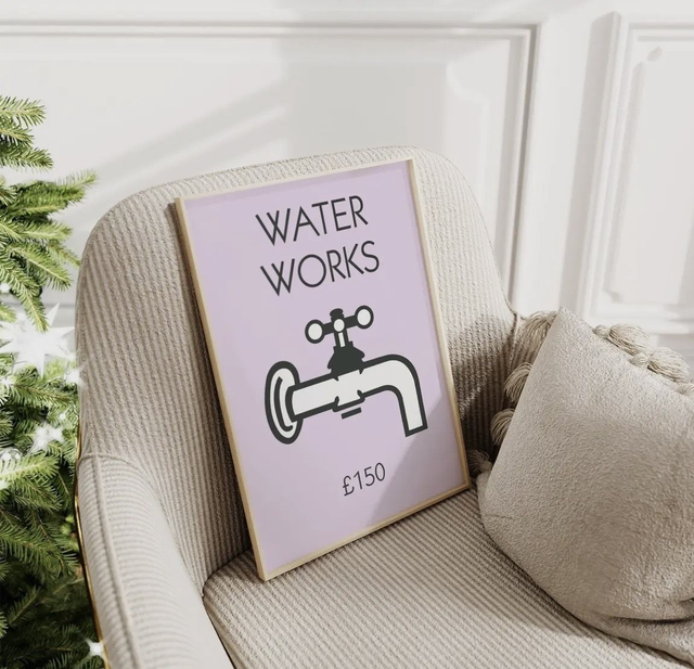 Water works £150 prints