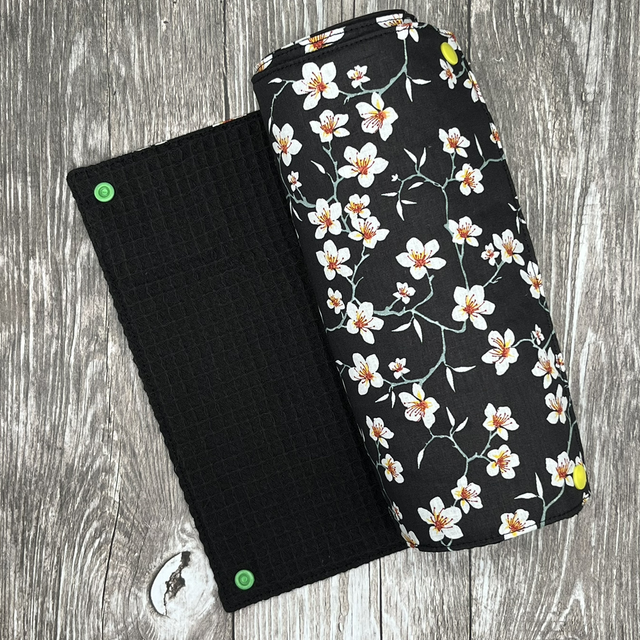 Essuie tout fleurs blanches 