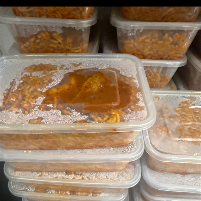 Jollof Rice + Chicken 