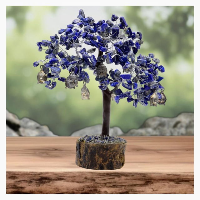 "Lapis Lazuli Bouddha" - Arbre du bonheur 300 pcs