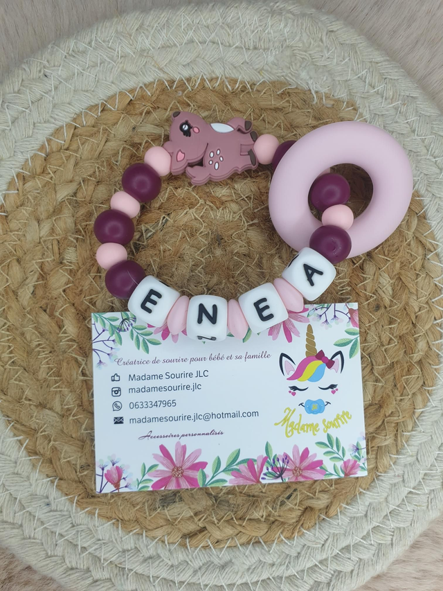 Anneau dentition Faon