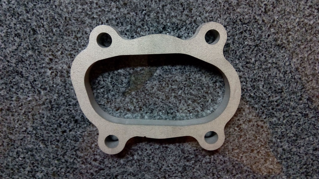 Edelstahl Downpipe-Flansch für GT1548 Turbolader