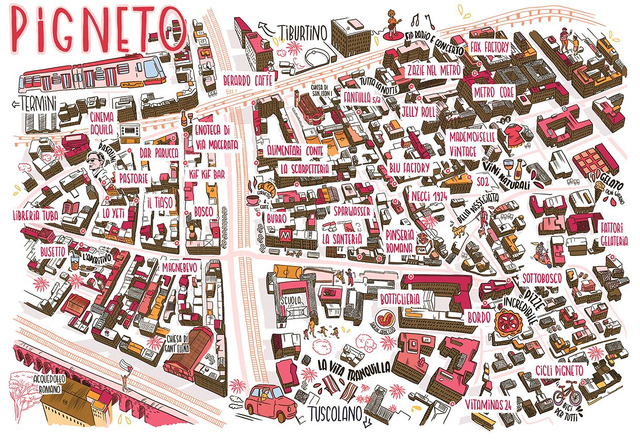 Map of Pigneto 