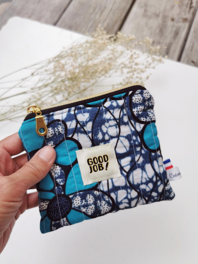 Pochette wax "good job" 
