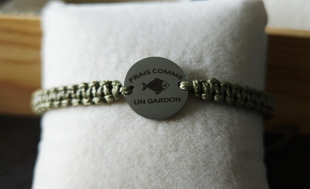Bracelet "frais comme un gardon "