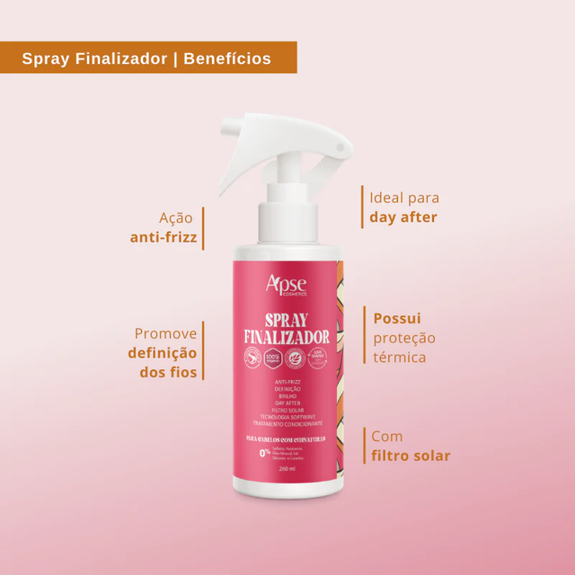Spray antifrizz finalizador Apse 260ml
