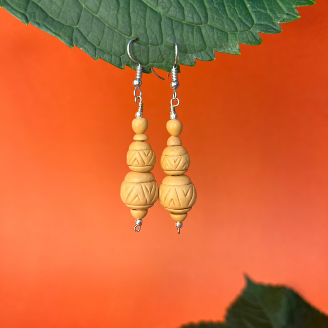 Brinco V Longo Prata