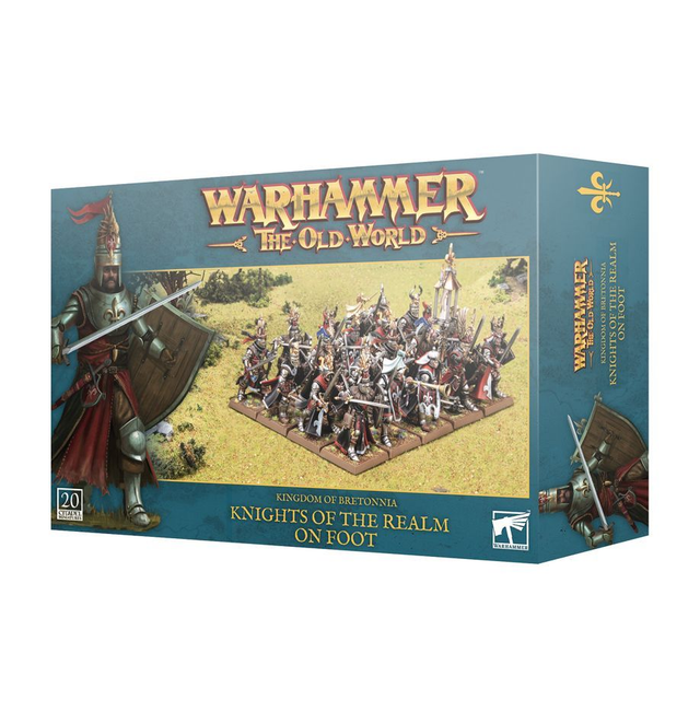 Warhammer: The Old World – Kingdom of Bretonnia - Knights Of The Realm on Foot