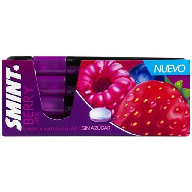 Smint Berry Mix Red Fruit Flavor Sugar Free 21g