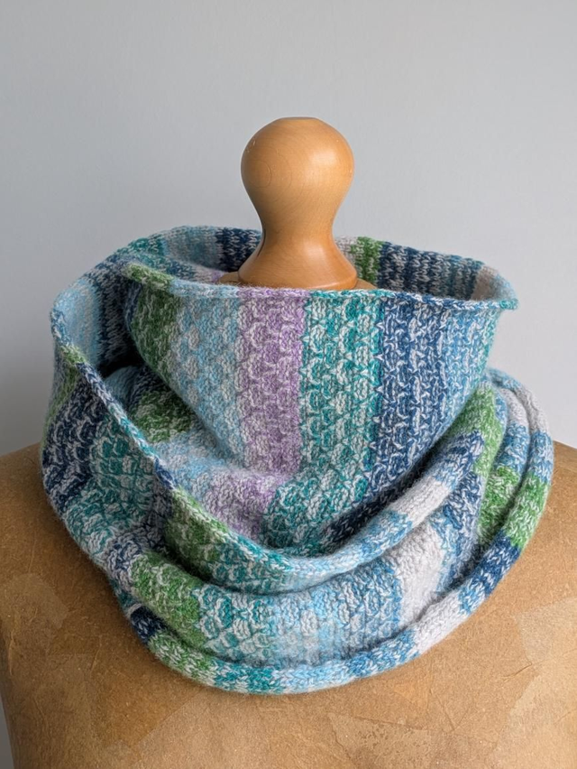 Seafoam Infinity Scarf 