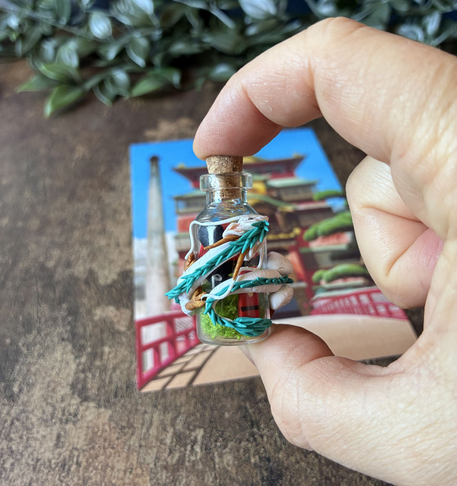 Fiole Haku et les Noiraudes – Le Voyage de Chihiro  