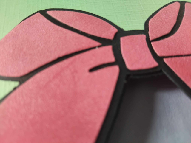 Carte artisanale de Pâques – Lapin 3D, Nœud et Fleur en Papier, Fait Main